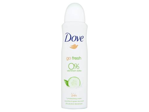 Dove Deodorant Spray Go Fresh Cucumber 0%