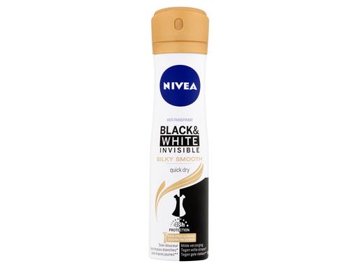 Nivea Deodorant Spray Invisible Black & White Silky Smooth